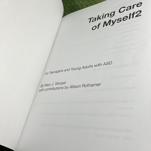 Taking Care of Myself2: For Teenagers and Young Adults with ASD by Mary Wrobel - Picture 4 of 6